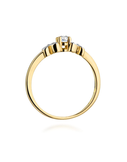 Pierscionek W034-0,13ct