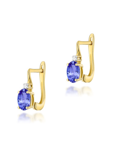 KOLCZYKI K0011 TANZANIT