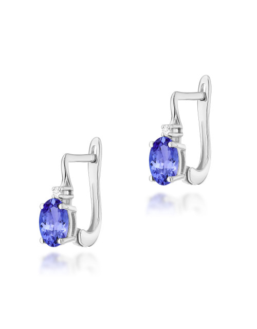 KOLCZYKI K0011 TANZANIT