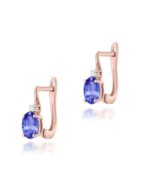 KOLCZYKI K0011 TANZANIT
