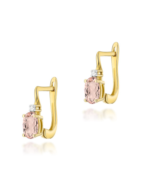 KOLCZYKI K0011 MORGANIT