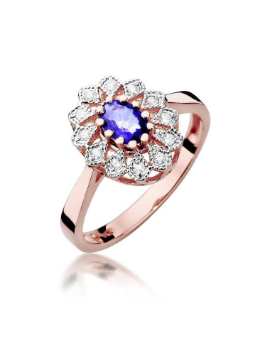 Pierścionek W0354-TANZANIT