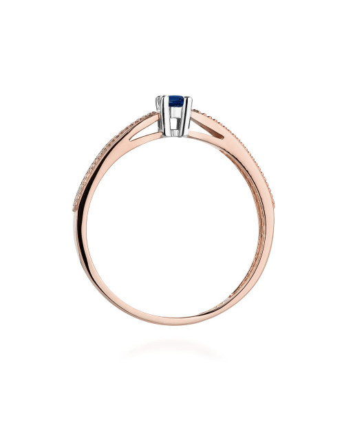 Pierscionek W0449-SZAFIR