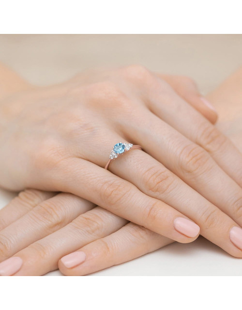 Pierscionek W0451-TOPAZ