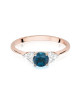 Pierscionek W0451-TOPAZ LONDON BLUE