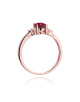 Pierscionek W0308-RUBIN