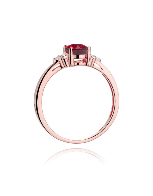 Pierscionek W0308-RUBIN