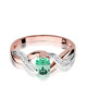 Pierscionek W028-SZMARAGD