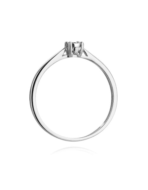 Pierscionek W461 0,03ct