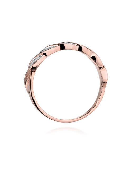 Pierscionek W349-0,20ct