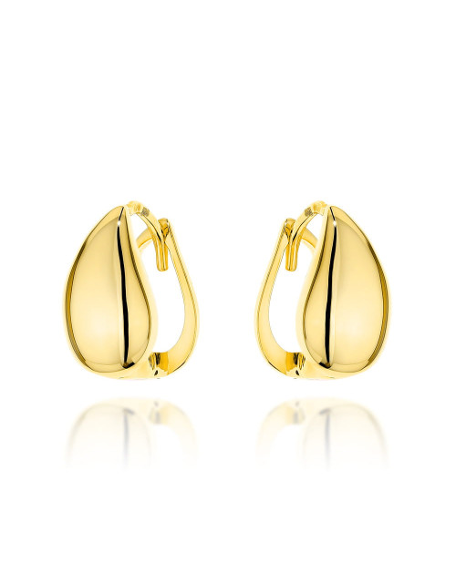 Kolczyki złote łezki na angielskim zapięciu (Gramatura: 2.15)