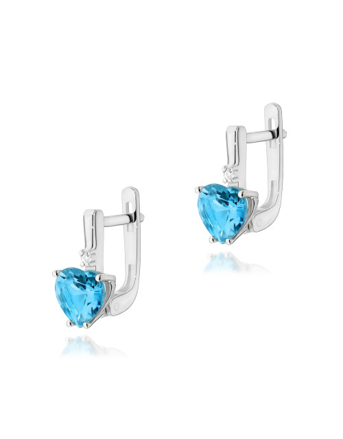 KOLCZYKI K0002 TOPAZ