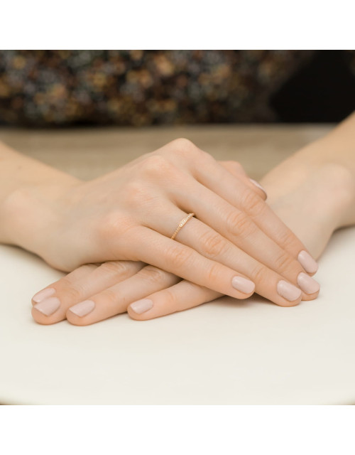 Pierscionek W606 0,04ct