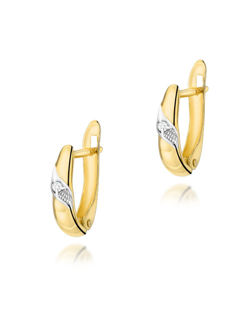 KOLCZYKI K0012 0,04CT