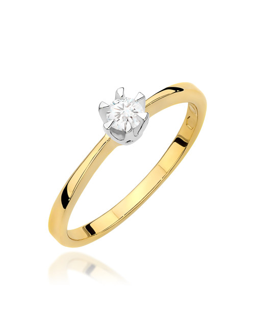 Pierscionek W111-0,15ct