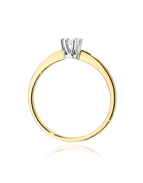 Pierscionek W111-0,15ct