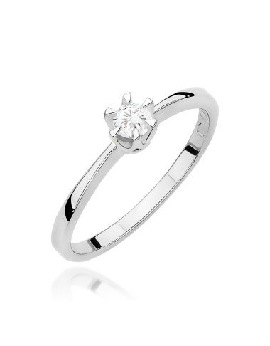 Pierscionek W111-0,15ct