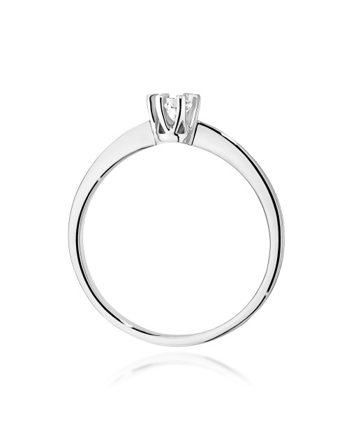 Pierscionek W111-0,15ct