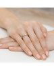 Pierscionek W450 0,10ct