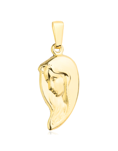 Medalik złoty wizerunek Matki Boskiej (Gramatura: 0.98)