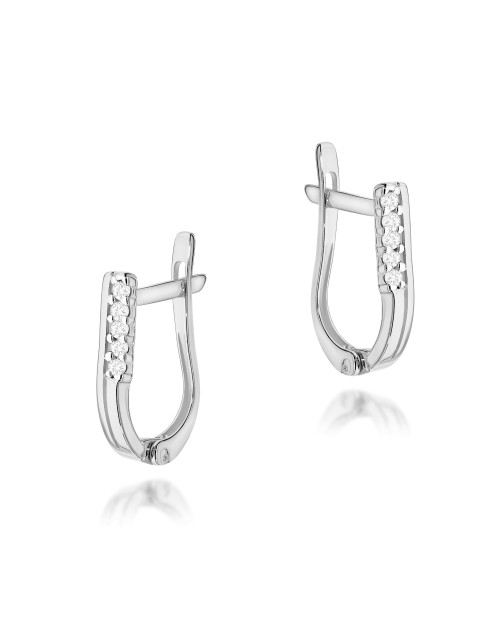 KOLCZYKI K0028 0,15CT