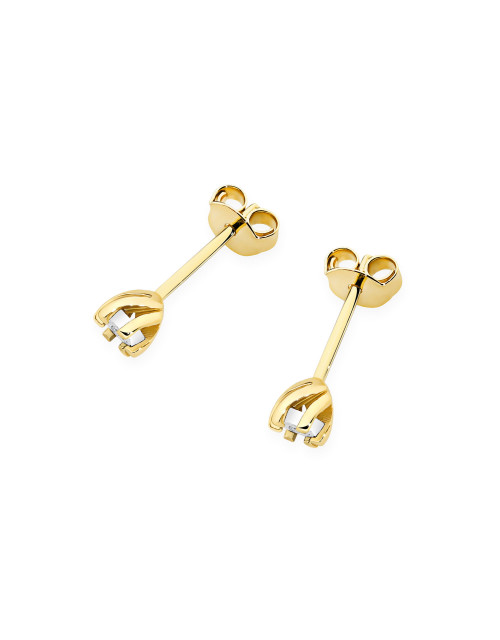 KOLCZYKI K0031 0,02CT