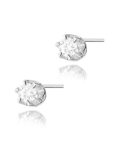 KOLCZYKI K0032B 0,16CT