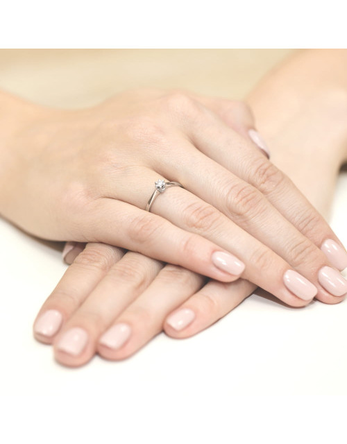 Pierscionek W036-0,10ct