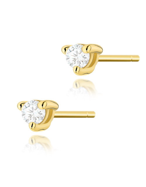 KOLCZYKI K0035 0,08CT