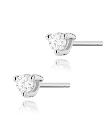 KOLCZYKI K0035B 0,08CT