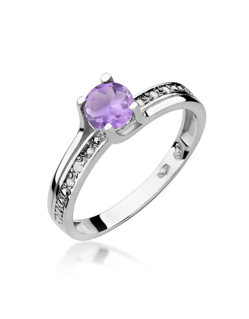 Pierscionek W0106-AMETYST