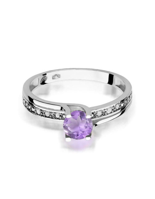 Pierscionek W0106-AMETYST