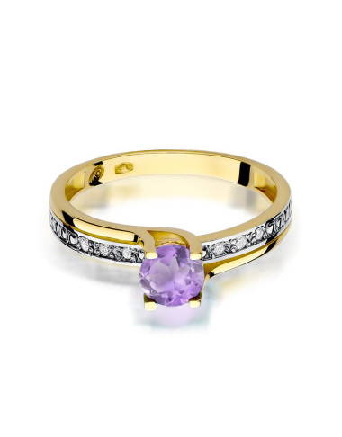 Pierscionek W0106-AMETYST