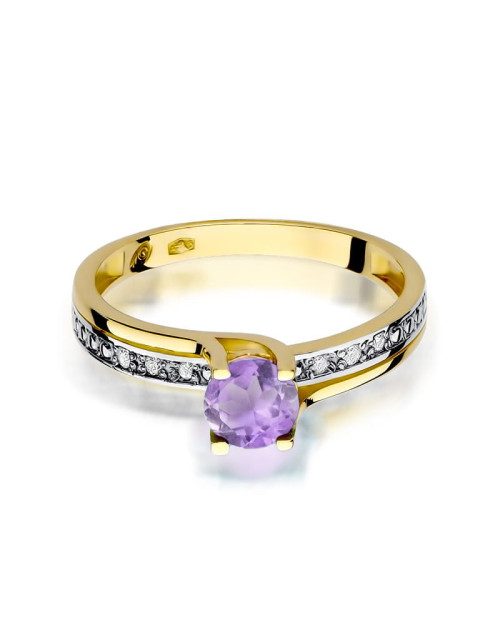 Pierscionek W0106-AMETYST