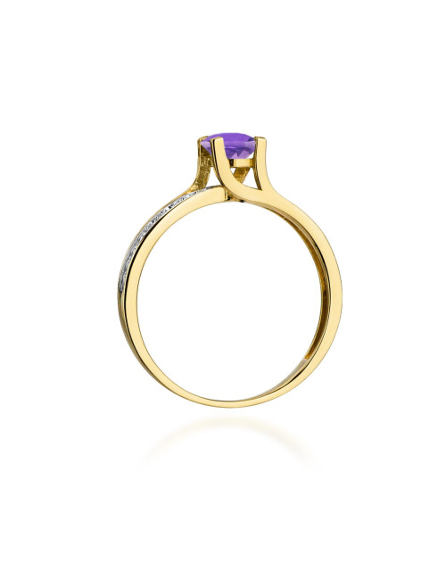 Pierscionek W0106-AMETYST