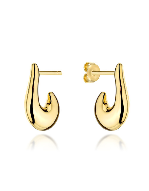 Kolczyki złote eleganckie łezki (Gramatura: 2.60)