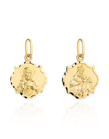 Medalik złoty szkaplerz (Gramatura: 0.84)