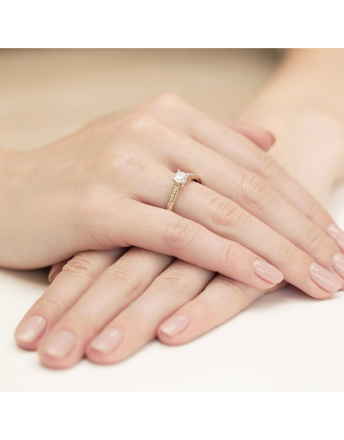 Pierscionek W052-0,36ct