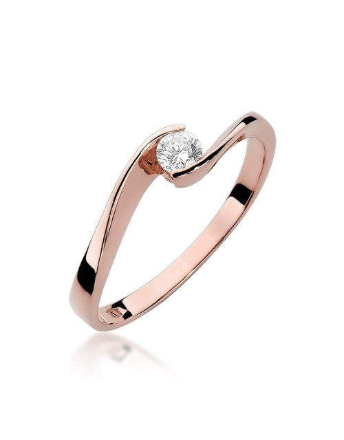 Pierscionek W160-0,13ct