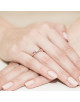 Pierscionek W197-0,24ct