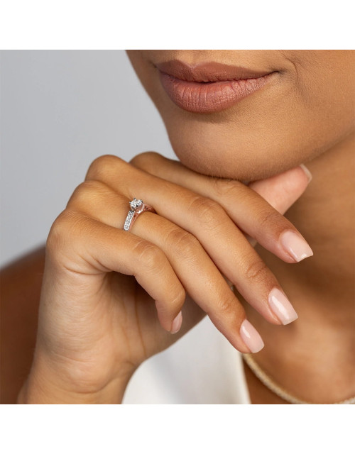 Pierscionek W198-0,42ct