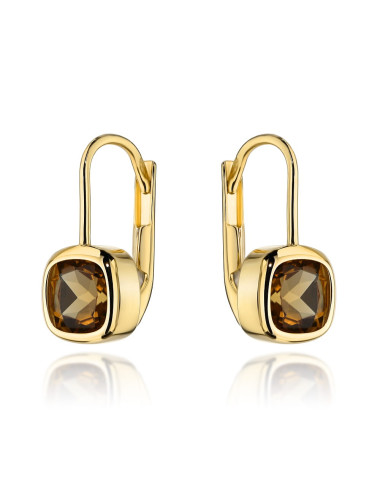 Kolczyki złote z kamieniem Zultanite (Gramatura: 2.41)