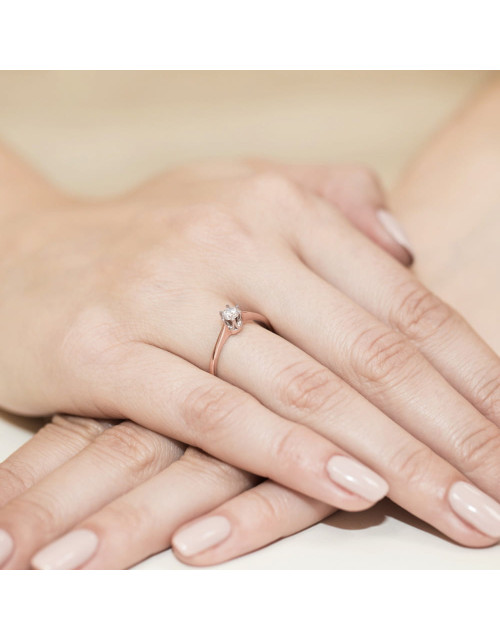 Pierscionek W0220-0,20ct