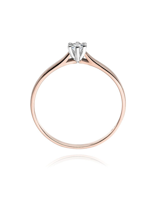 Pierscionek W222-0,08ct