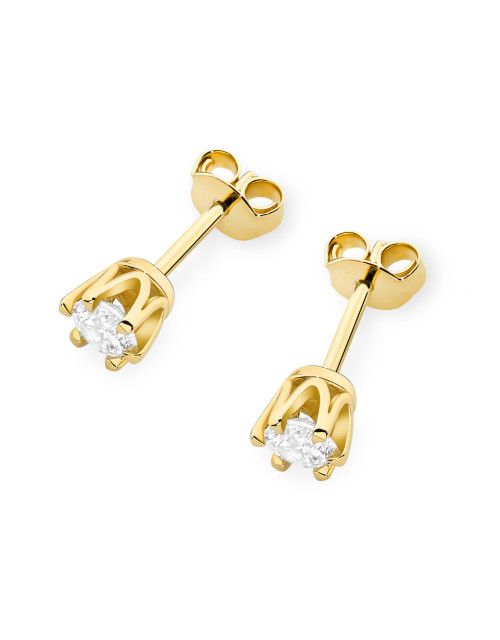 KOLCZYKI K0220 2 x 0,30CT