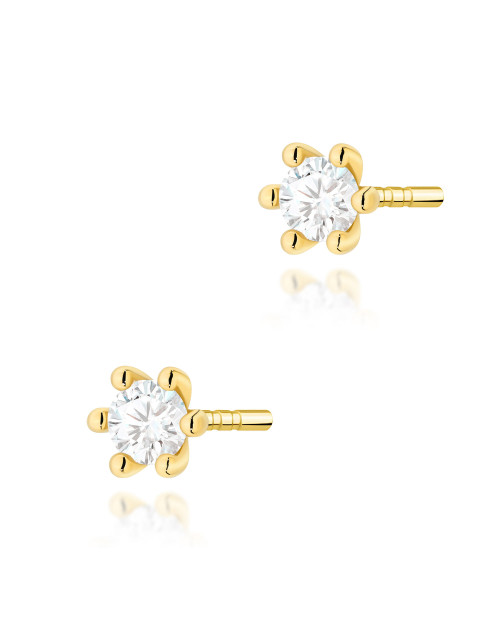 KOLCZYKI K0222 2 x 0,10ct