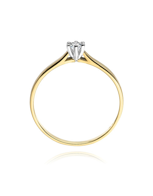 Pierścionek W222-0,08ct