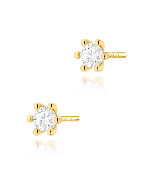 KOLCZYKI K0222 2 x 0,15ct