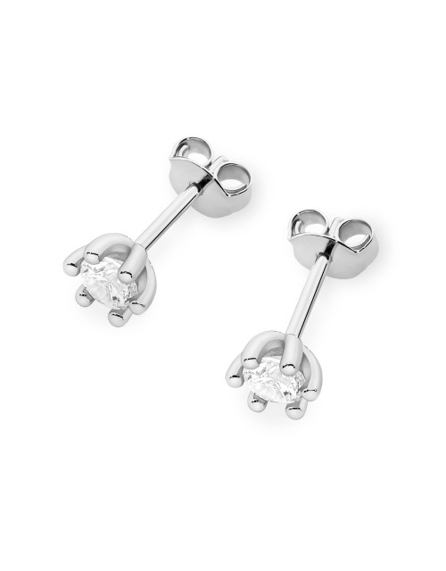 KOLCZYKI K0222 2 x 0,15ct