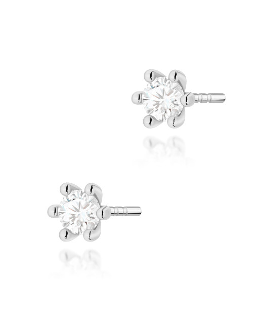 KOLCZYKI K0222 2 x 0,15ct